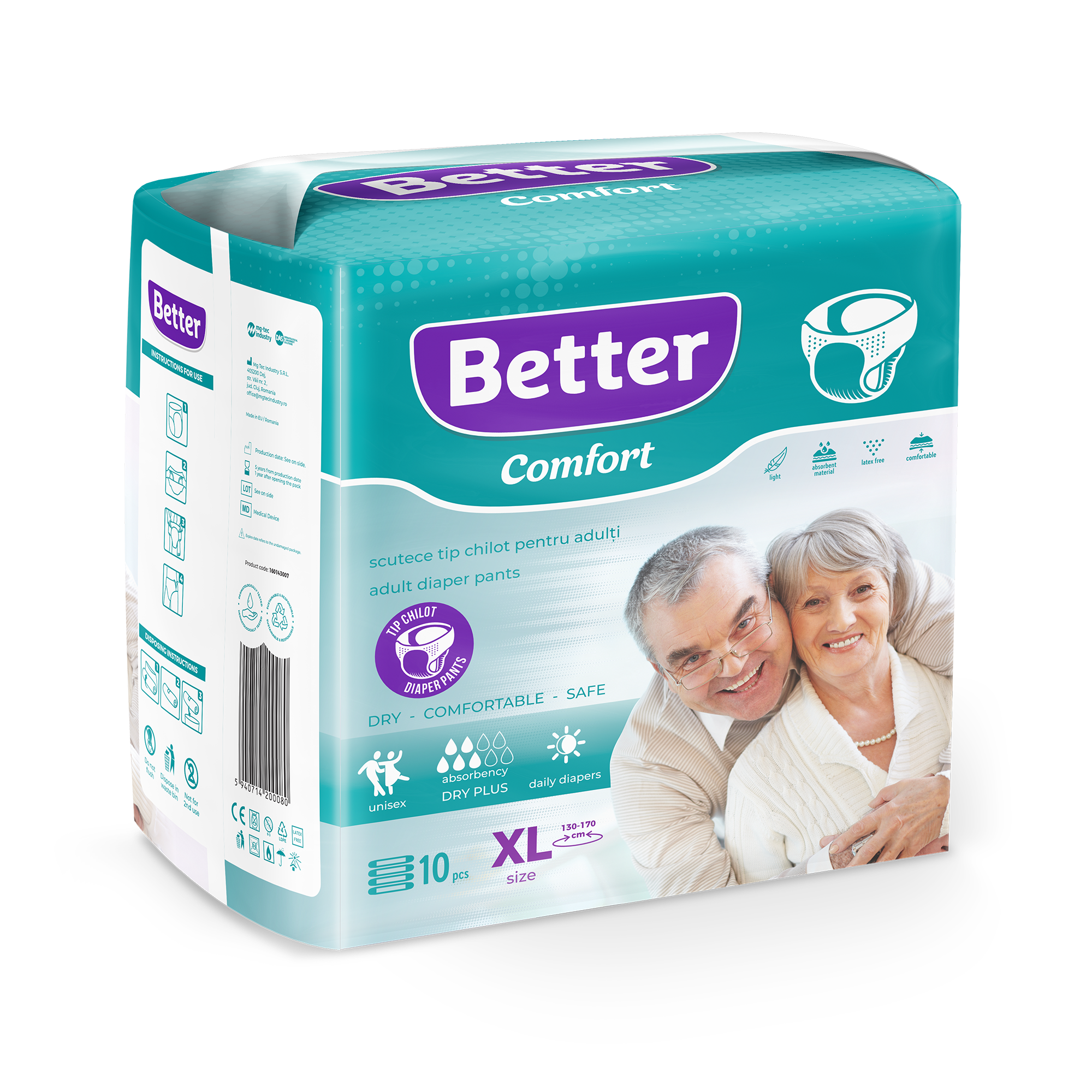 Better Comfort Inkontinenzpants M-XL