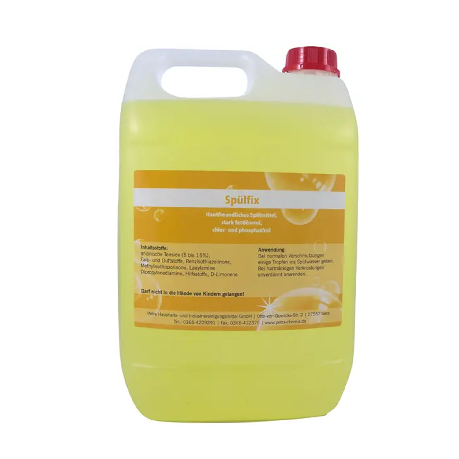 Spülmittel Spülfix, Zitrone, 5 Liter